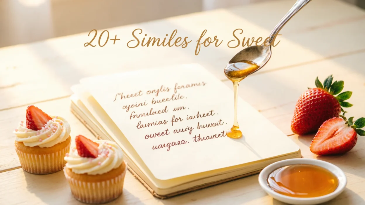 Similes for Sweet