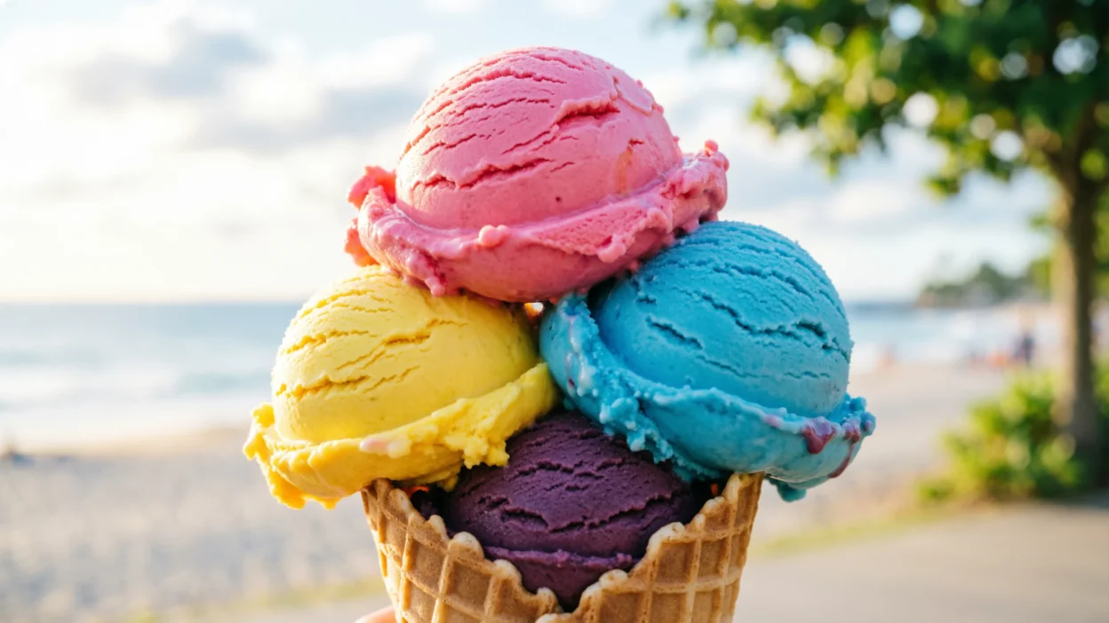 Similes for Ice Cream