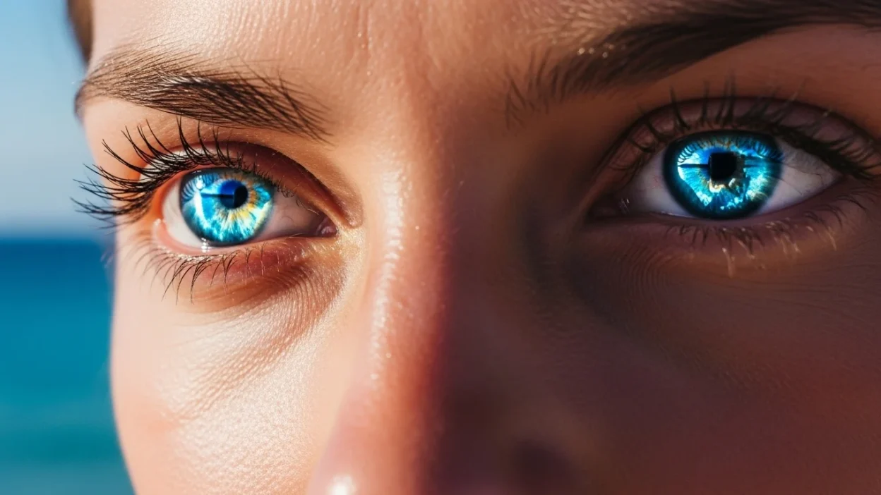 Similes for Blue Eyes