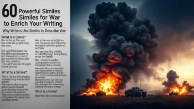 Similes for War