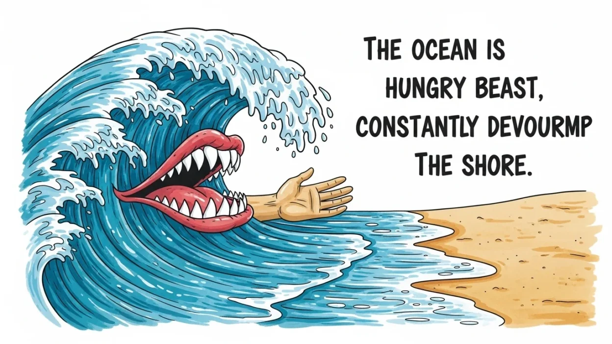 Similes for the Ocean