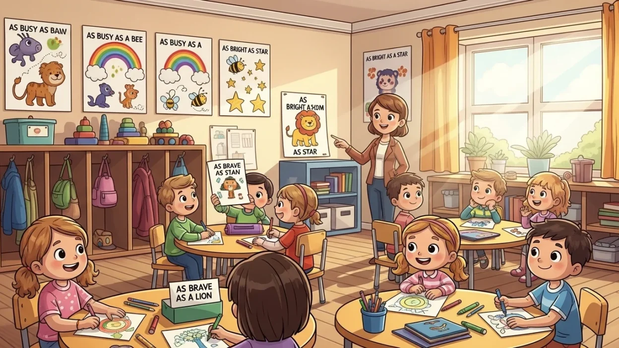 Similes for Kindergarten