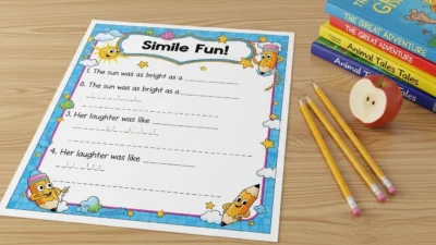 Worksheets for Similes