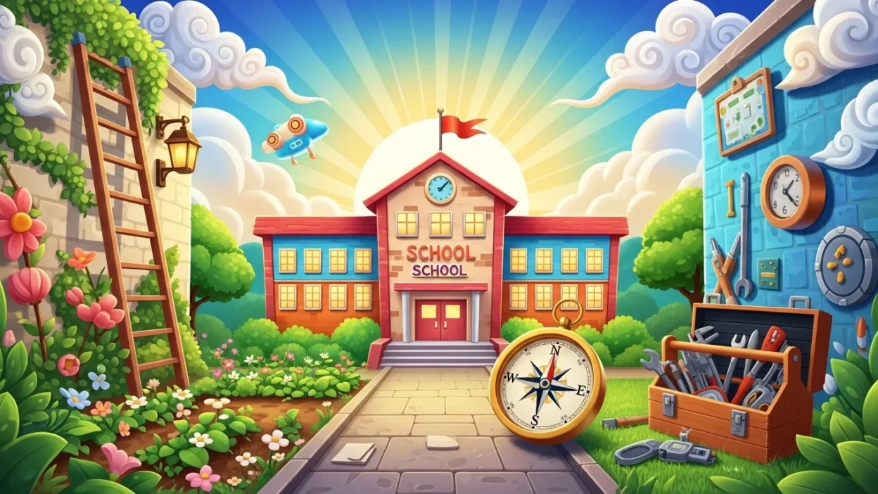 Similes for School Is Like