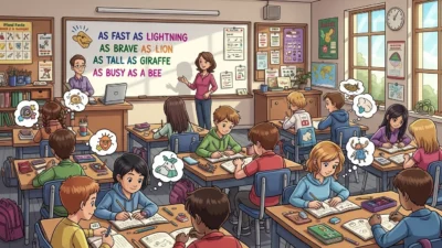 Examples of Similes for Middle School