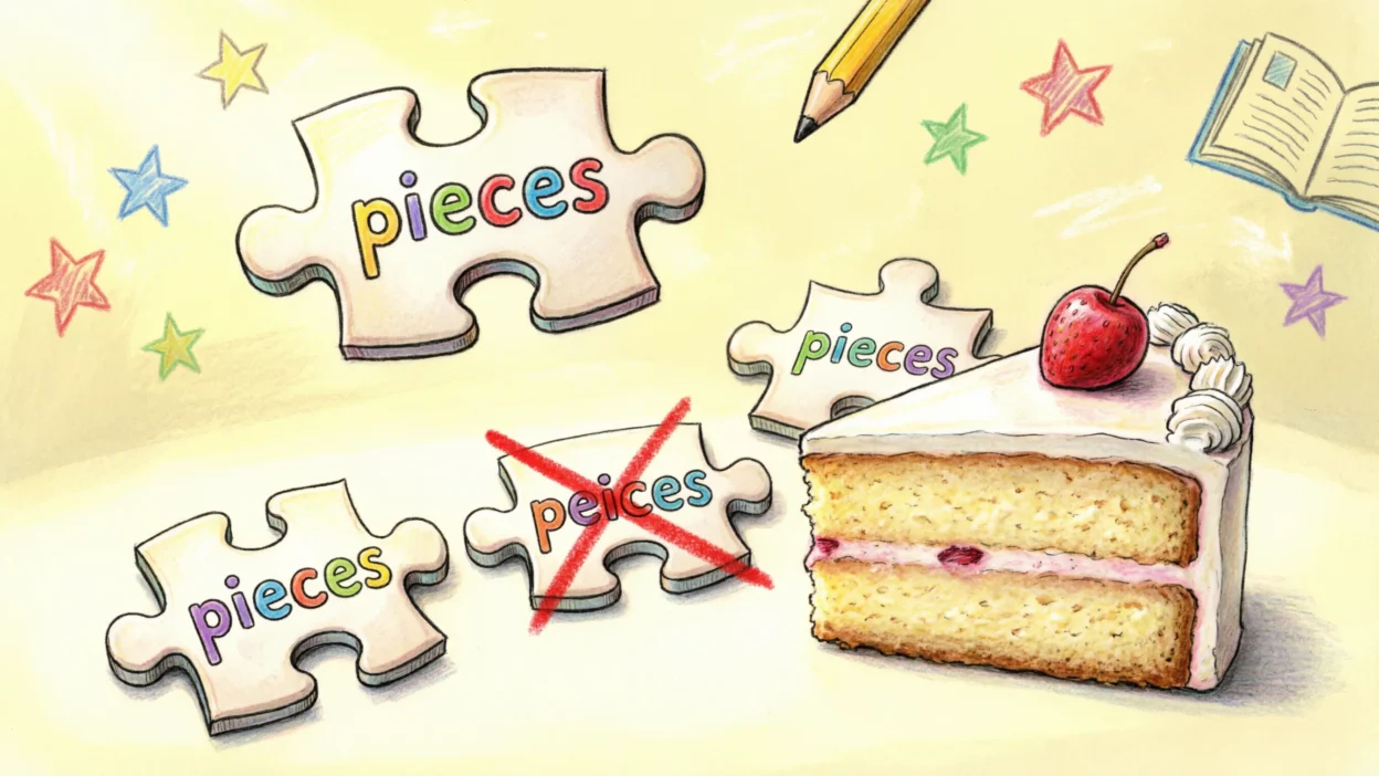 Peices or Pieces