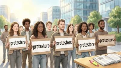 Protestors or Protesters
