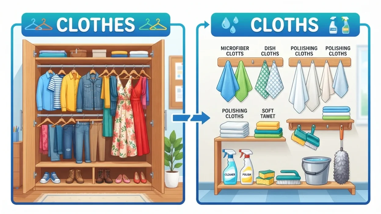 Cloths or Clothes