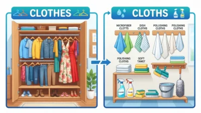 Cloths or Clothes