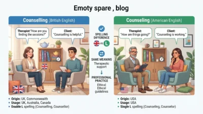 Counselling or Counseling