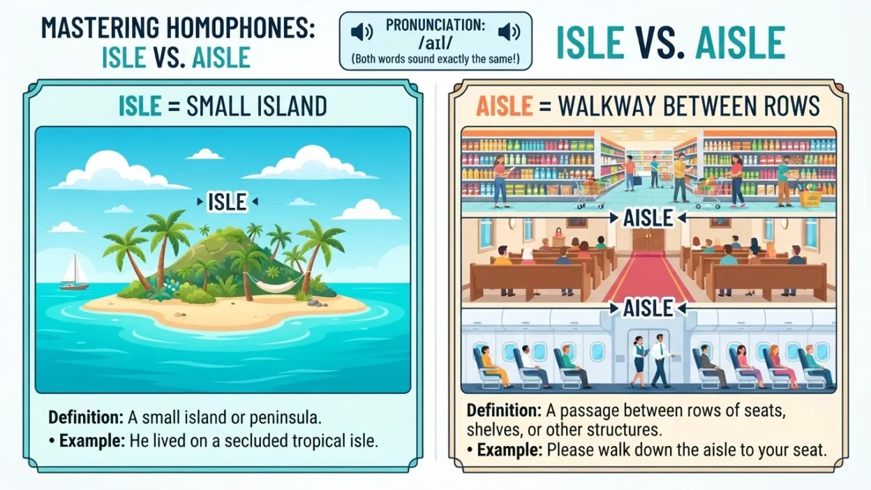 Isle or Aisle