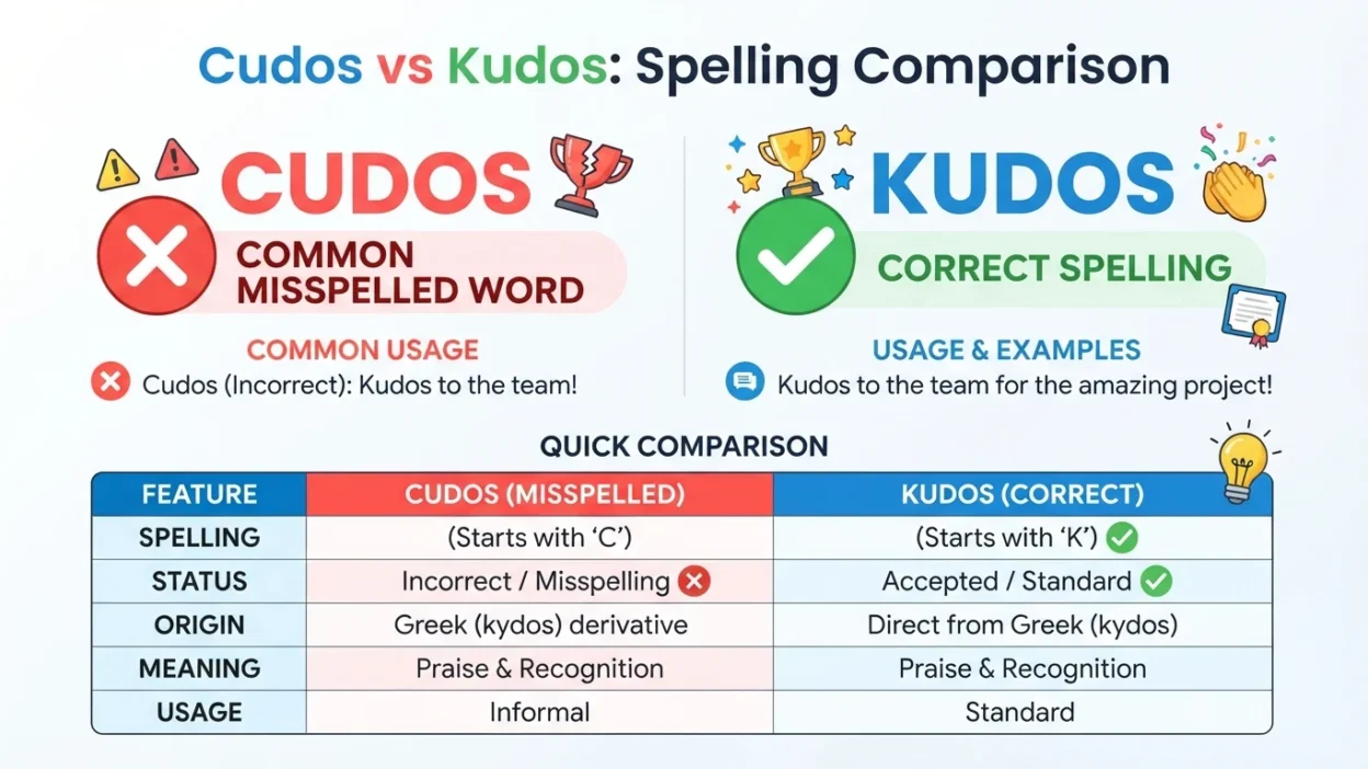Cudos or Kudos