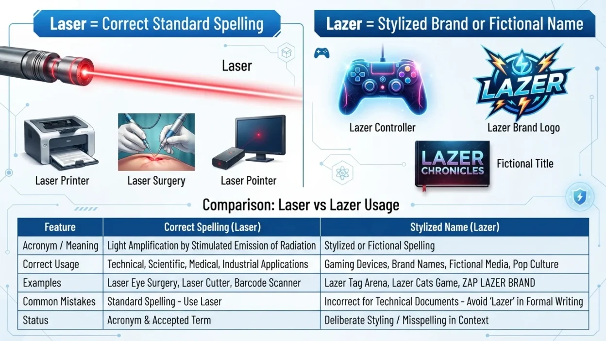 Lazer or Laser
