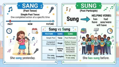 Sang or Sung