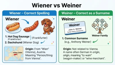 Weiner or Wiener