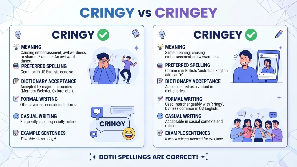 Cringy or Cringey