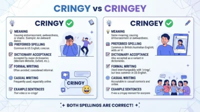 Cringy or Cringey