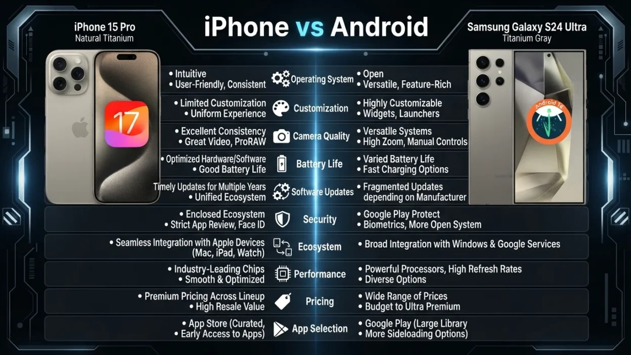iPhone or Android